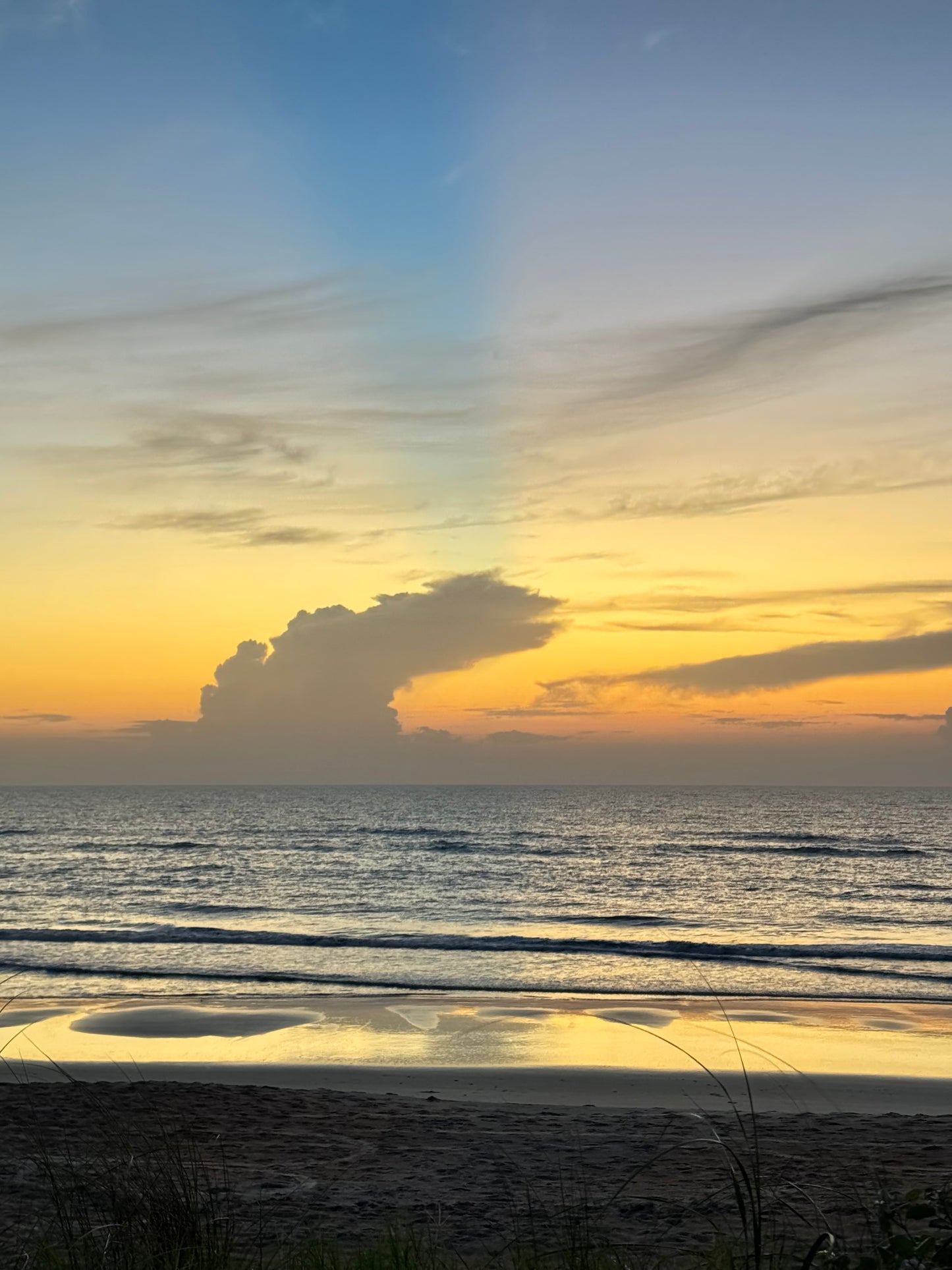 Sunrise Over The Coast