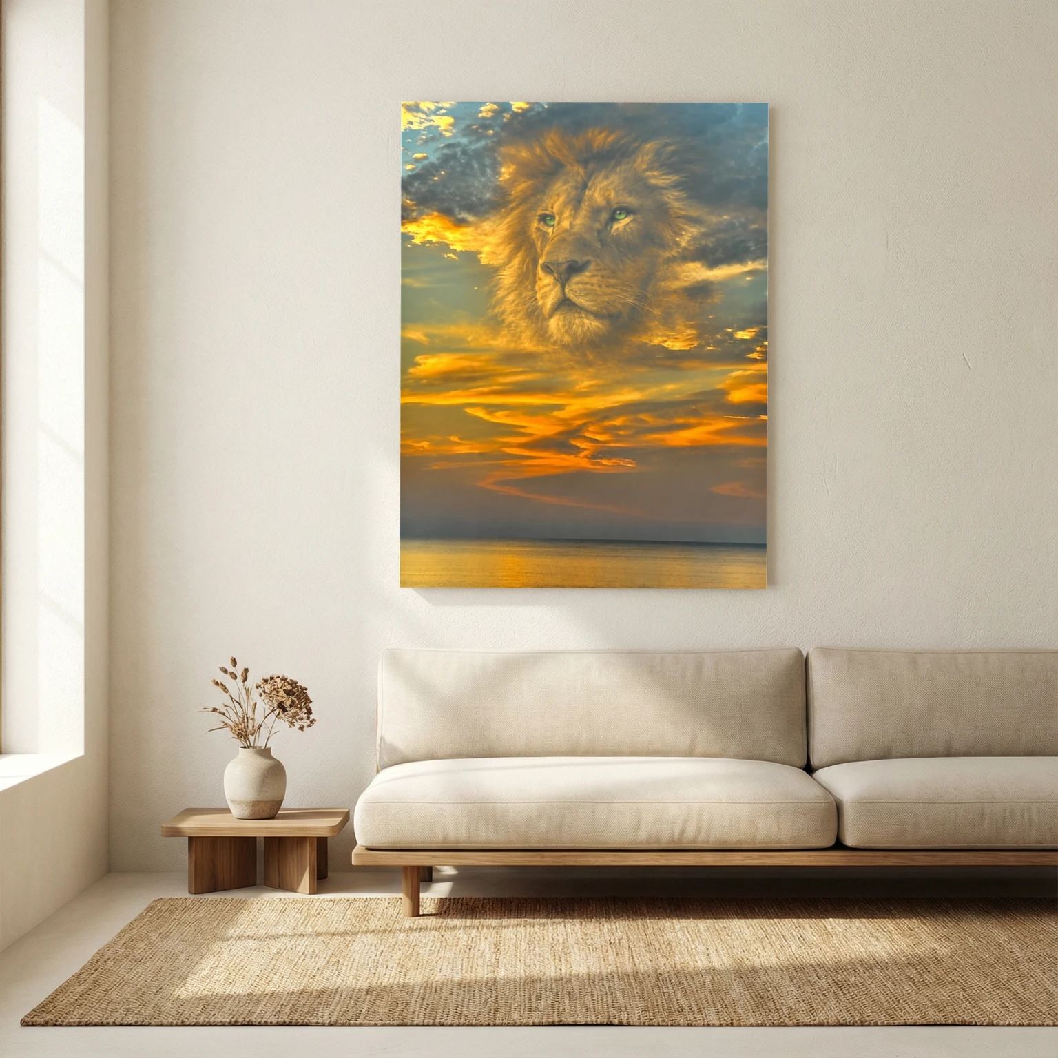 Lion Sunrise 