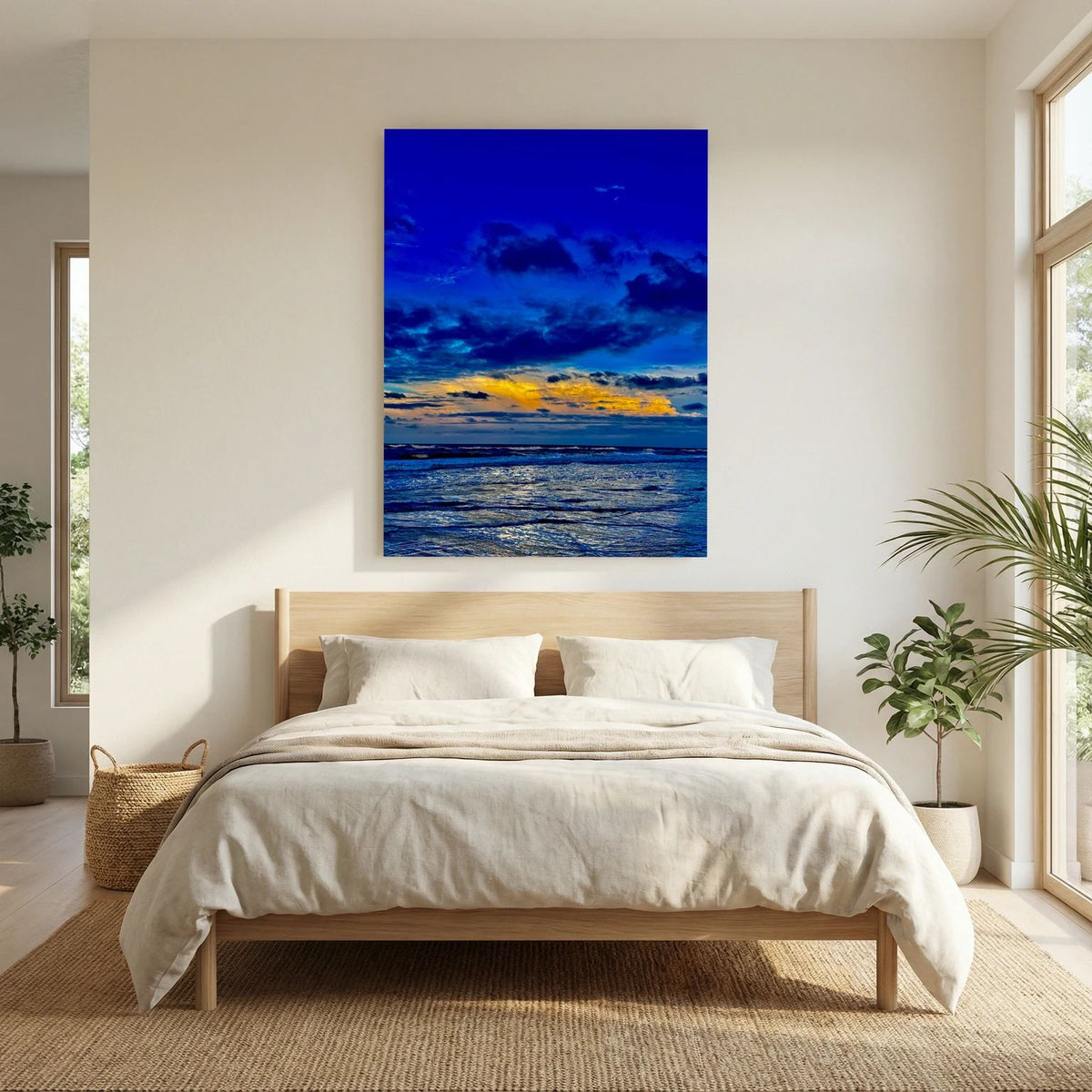 Painted ocean Skies