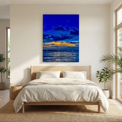 Painted ocean Skies