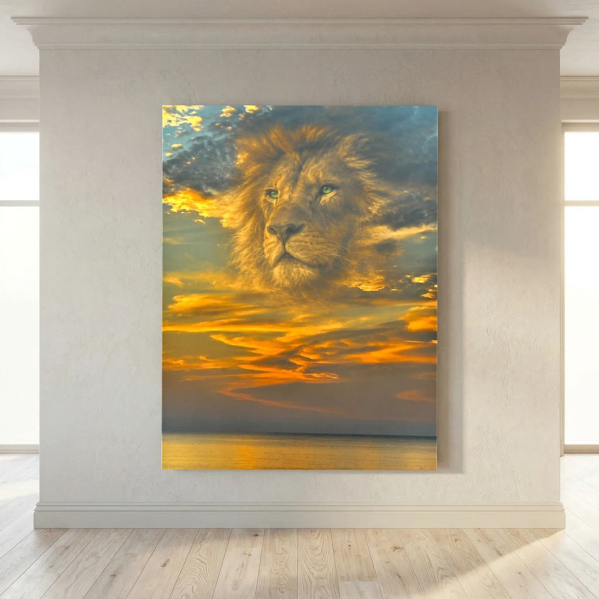 Lion Sunrise 