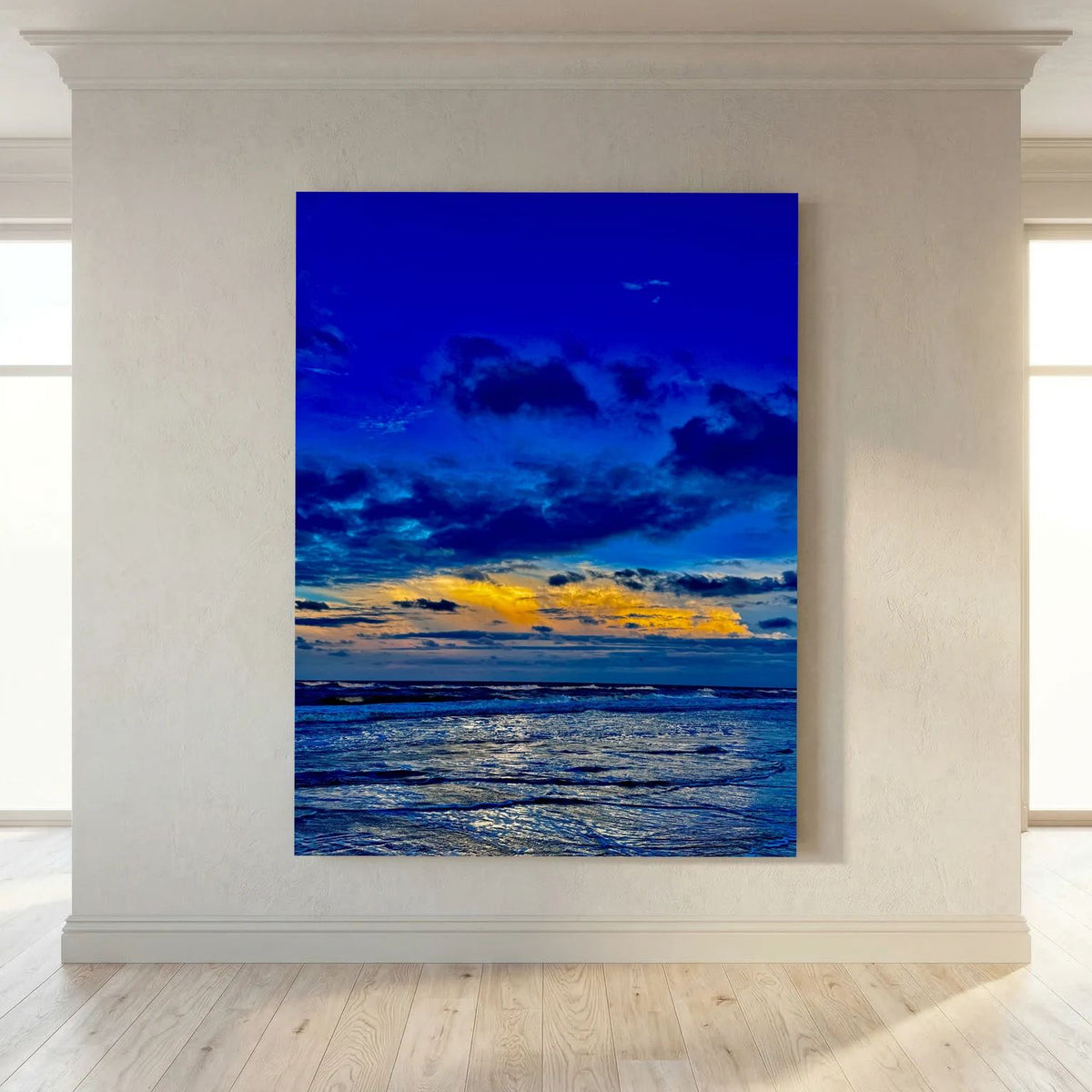 Painted ocean Skies